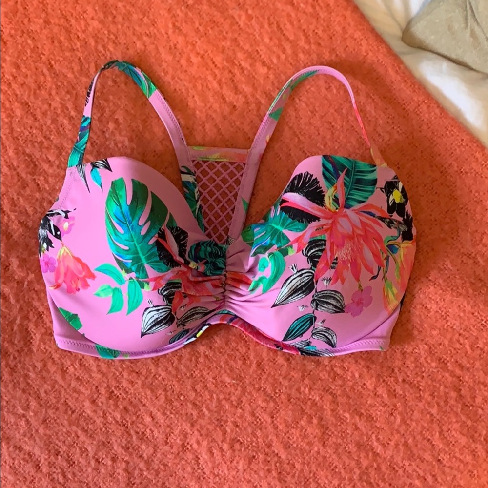Shade and Shore Flower Wire Bikini Top